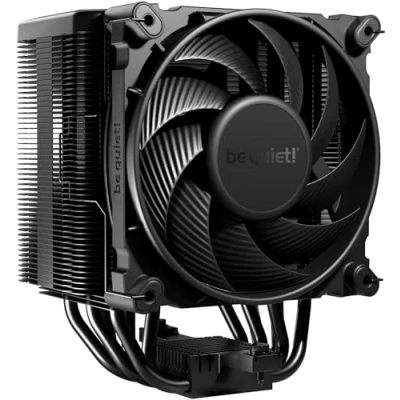 Image de be quiet! Dark Rock 5 ventirad, puissance de refroidissement extrême, 6 caloducs haute performance, ventilateur Silent Wings 4 120 mm PWM, excellente compatibilité, installation facilitée, BK035