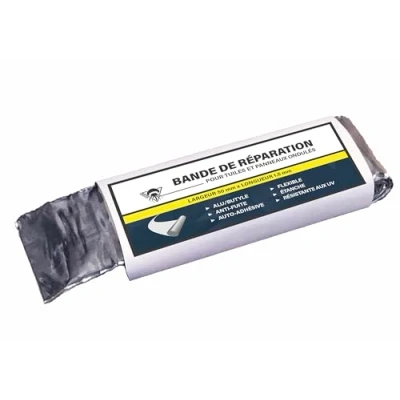 Image de Méduze Bande de réparation pour tuiles et panneaux ondulés 50 mm x 1.5 m Auto adhésive Étanche Flexible Ruban alu/butyle Épaisseur 900 microns