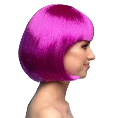Image de Boland Perruque cabaret, mi longue, bob avec franges, cheveux synthétiques, coiffure, fête à thème, carnaval, soirée déguisée, costume