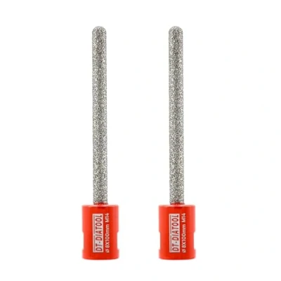 Image de DT DIATOOL mèche diamantée pour l&#039;enlèvement du mortier 8x100mm, 2 pièces Fraises à le ratissage des joints de briques