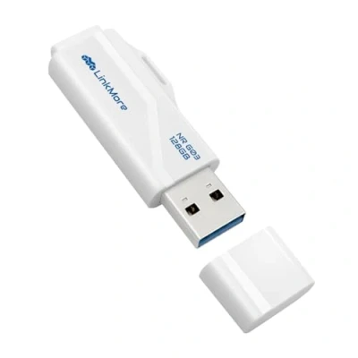 Image de LinkMore NR G03 Clé USB 3.2 Gen2 128 Go, Vitesse de Lecture jusqu&#039;à 100 Mo/s