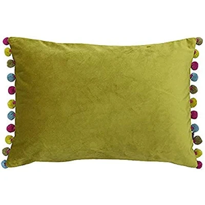 Image de Paoletti Fiesta FEATH Cush 35X50 MUL, Polyester, Bam/Multi, 35x50cm
