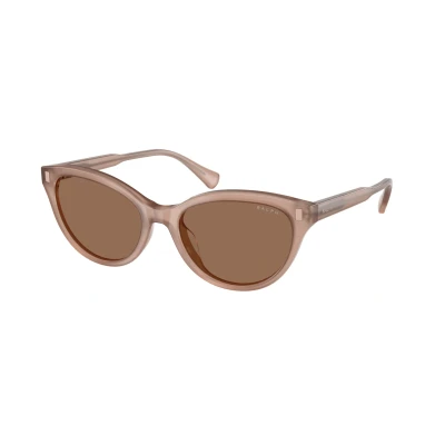 Image de Ralph Lauren Lunettes de soleil, Femme, Taille: 55, Shiny opal rose/beige