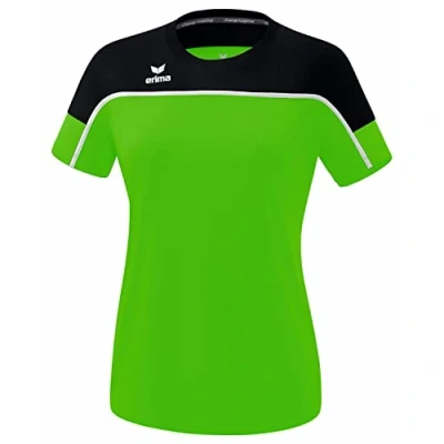 Image de Erima Change by Fonctionnel T Shirt, Vert/Noir/Blanc, Taille 34 Femme