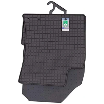 Image de Petex 97311 Tapis en caoutchouc moulée pour à partir de 1/2017 4 pièces Noir