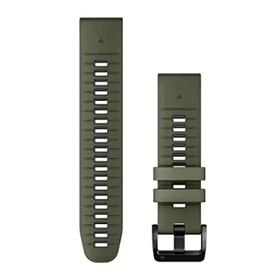 Image de Garmin Acc epix PRO (g2), 26mm QuickFit Moss/Graphite Silicone Band, WW/Asia
