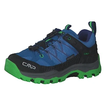 Image de CMP Kids Rigel Low Trekking Shoes WP Mixte Enfant Chaussures de randonnée, Bleu Vert Danube Bluish, 41 EU