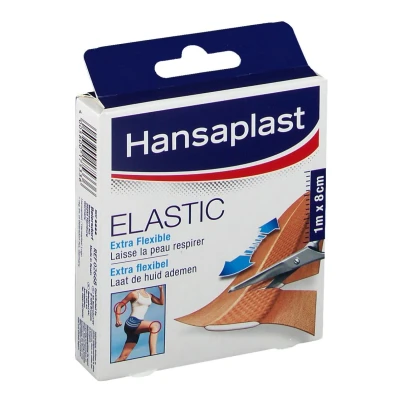 Image de Hansaplast Elastic Pansement 1 m x 8 cm