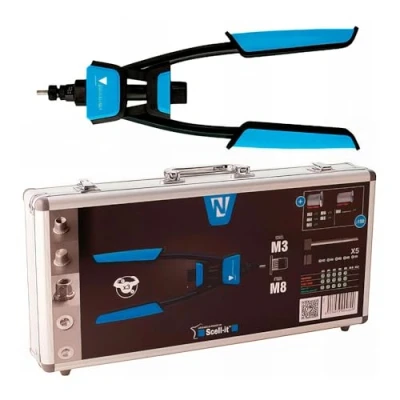 Image de Scell it Pince à sertir levier compact pour écrou M3 M8