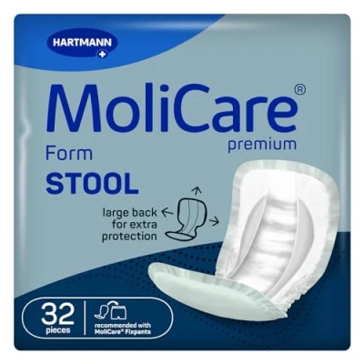 Image de MoliCare Premium Form Lot de 32 tabourets unisexes spécialement conçus pour l&#039;incontinence fécale à utiliser avec les pantalons Fixpants