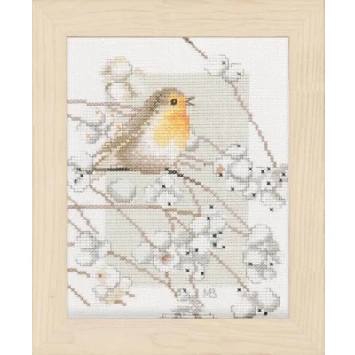 Image de Lanarte Kit de Point Croix compté: Robin
