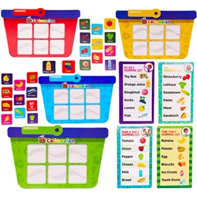Image de Toyland® Cocomelon Lets Go Shopping Jeu de 4 Puzzles pour Tout Petits 18 Mois et Plus