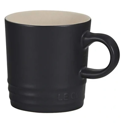 Image de Le Creuset Tasse à Expresso en Céramique, 100 ml, Noir Mat, 70305100000099