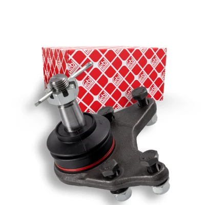 Image de FEBI BILSTEIN 43101 Rotule de suspension Essieu avant gauche, supérieur, droit avec ecrou crénelé 15 pour bras oscillant transversal