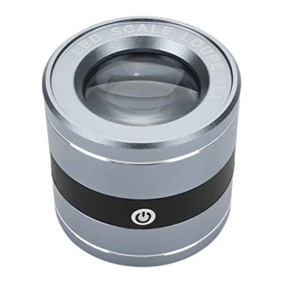 Image de loupe pour la lecture, LED échelle de charge USB pliable enfants Observation lecture