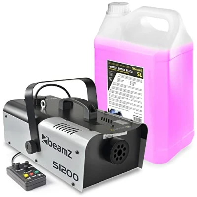 Image de Machine à Fumée BeamZ S1200 MKII avec 5L de Liquide