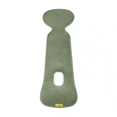 Image de AeroMoov Assise Air Layer Evite à Votre Enfant de transpirer Le siège Auto ou la Poussette Coton Bio Groupe 1 Green Moss