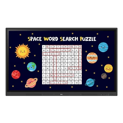 Image de LG CreateBoard tableau blanc interactif 139,7 cm (55 ) 3840 x 2160 pixels Écran tactile Noir USB / RF Wireless Neuf