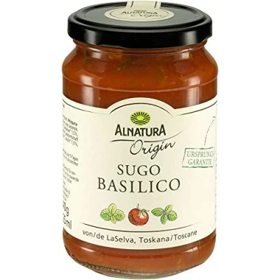 Image de Alnatura Bio Origin Sugo Basilico 325 ml