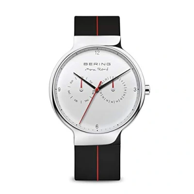Image de BERING Hommes Analogique Quartz Max René Collection Montre avec Bracelet en Silicone &amp; Verre Saphir 15542 404