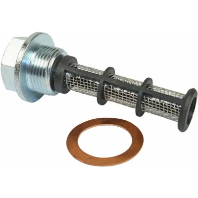 Image de METZGER 8030023 Bouchon De Vidange M22x1,5 Acier 24 avec filtre à huile, joint d&#039;étanchéite SMART: Fortwo II Coupe, Cabriolet