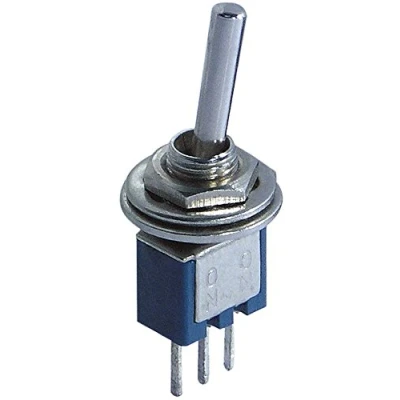 Image de Micro interrupteur à bascule McPower, 250 V/1 A, 3 broches, 2 positions : Un/un