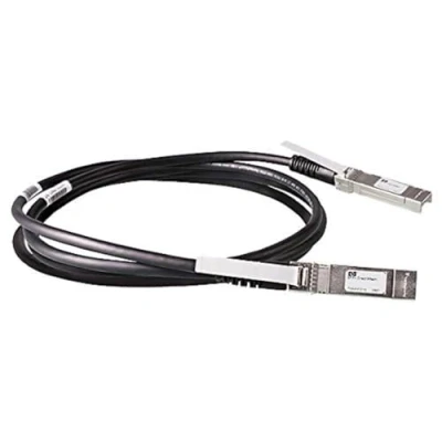 Image de ARUBA HPE Direct Attach Copper Cable Câble d&#039;attache directe 10GBase SFP+ (M) pour 3 m twinaxial passif 2930F 24G, 48G, 2930M 24, 8320, 8325 48Y8C Noir