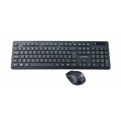 Image de Clavier et souris sans fil GEMBIRD KBS WCH 03 Noir Technologie de connectivité