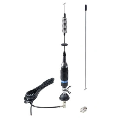 Image de Antenne CB PNI S75CAB Papillon, Montage sur câble et fiche PL