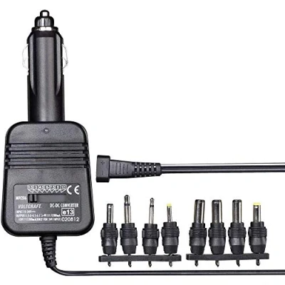 Image de Adaptateur de voiture pour petits appareils 1.5 12 V/DC 1200 mA 14,4 W Voltcraft 206