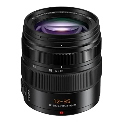 Image de Panasonic LUMIX G Series Objectif d&#039;appareil photo 12 35 mm F2.8 Leica DG Vario ELMARIT interchangeable pour appareils numériques sans miroir Micro quatre tiers Power O.I.S. H ES12035