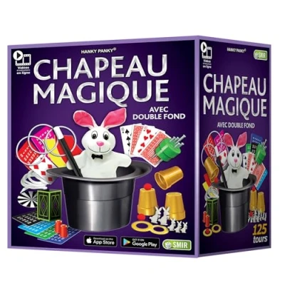 Image de Grimaud Jeux de Sociéte Mon Premier Chapeau Magique 125 Tours, 8904,A partir 6 ans