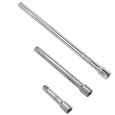 Image de DAKCOS Rallonge cliquet 1/4 rallonges de clés à douille Jeu 3 pouce 50 100 150 mm