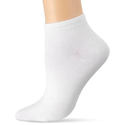Image de DIM Socquettes Femme Courtes Skin Effet Seconde Peau x2, Blanc, Taille unique