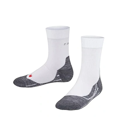 Image de Falke RU4 Running Functional Mediumcushioned Chaussettes de sport pour enfants, Taille: 23/26, White