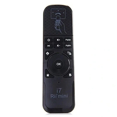 Image de Rii Mini i7 Wireless Télécomande avec souris gyroscopique pour Smart TV, console (PS3 Xbox 360), Ordinateur (Windows Mac Lin
