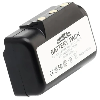 Image de CHUNCAIL Batterie Ni MH 2,4 V 2400 mAh pour IMET BE5000, I060 AS037, M550S, M550S Wave L, S Remplace AS037