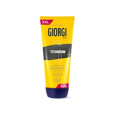 Image de Gel coiffant Giorgi Absolute Titanium Jaune Indestructible 240 ml