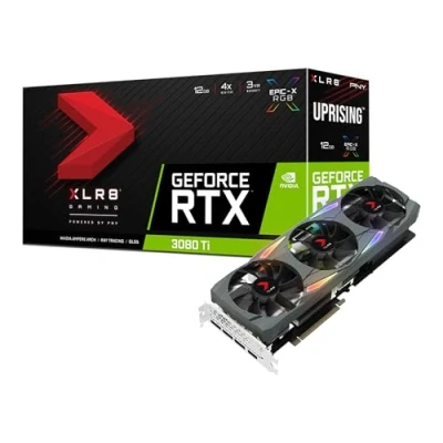 Image de PNY VCG3080T12TFXMPB carte graphique NVIDIA GeForce RTX 3080 Ti 12 Go GDDR6X Neuf