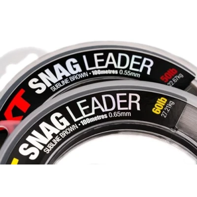 Image de Korda XT Snag Leader 0,65mm (60lb) Matériel bas de ligne carpe