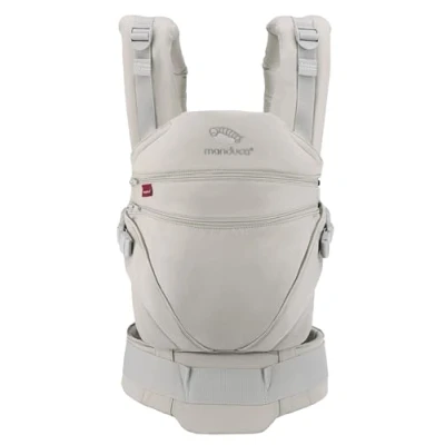 Image de manduca XT Porte Bébé &gt; Monochrome Cloud &lt; Enfant ergonomique &amp; physiologique en coton bio Largeur d&#039;assise réglable continu pour nouveau nés dès la naissance tout petits (3,5 20kg)
