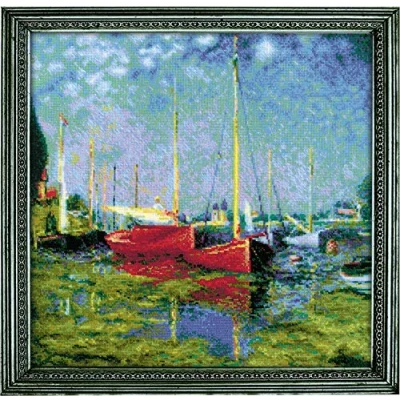 Image de Riolis 1779 Kit de broderie au point croix en coton Multicolore 4040 cm