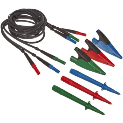 Image de Fluke TL165X,STD TL SET W/LEADS,PROBES,CAPS,ALLIGATOR CLIPS