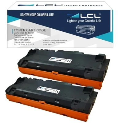 Image de LCL MLT D116L Cartouche de Toner Compatible pour Samsung D116S Noir Xpress M2625 M2625D M2675FN M2825DW M2825ND M2875FD M2875ND M2875FW M2885FW M2835DW (2 Pack)