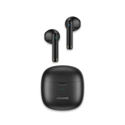 Image de Écouteurs Intra Auriculaires Bluetooth sans Fil avec Basses puissantes USB C Quick Charge BT 5.0 HiFi 3D Son stéréo True Wireless Earbuds Microphone intégré Touch Control Super Mini (Noir)