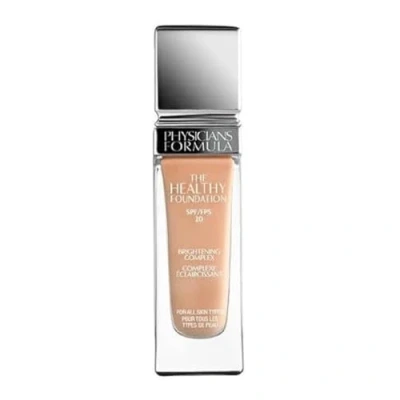 Image de Physicians Formula The Healthy Foundation, Fond de Teint Liquide Longue Tenue, Léger et Modulable avec un Fini Satiné, Teinte LC1