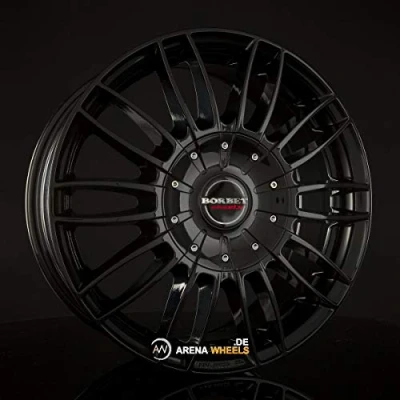 Image de BORBET 5Trou 17Pouce 130mm Jante alu CW3 noir 222472