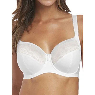 Image de Fantasie Illusion Underwire Side Support Soutien Gorge à Couverture complète Transparent, Blanc., 100K