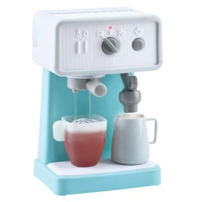 Image de Playgo Machine à café expresso avec fonctions réelles mousseur lait, 3187