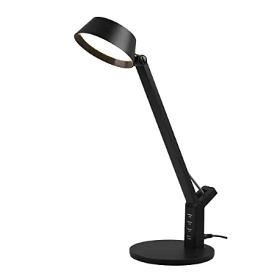Image de Trio Lighting Lampe à poser LED Ava dimmable, noire